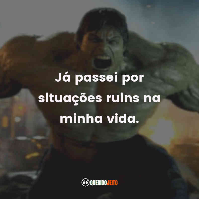 Mensagens do O Incrível Hulk