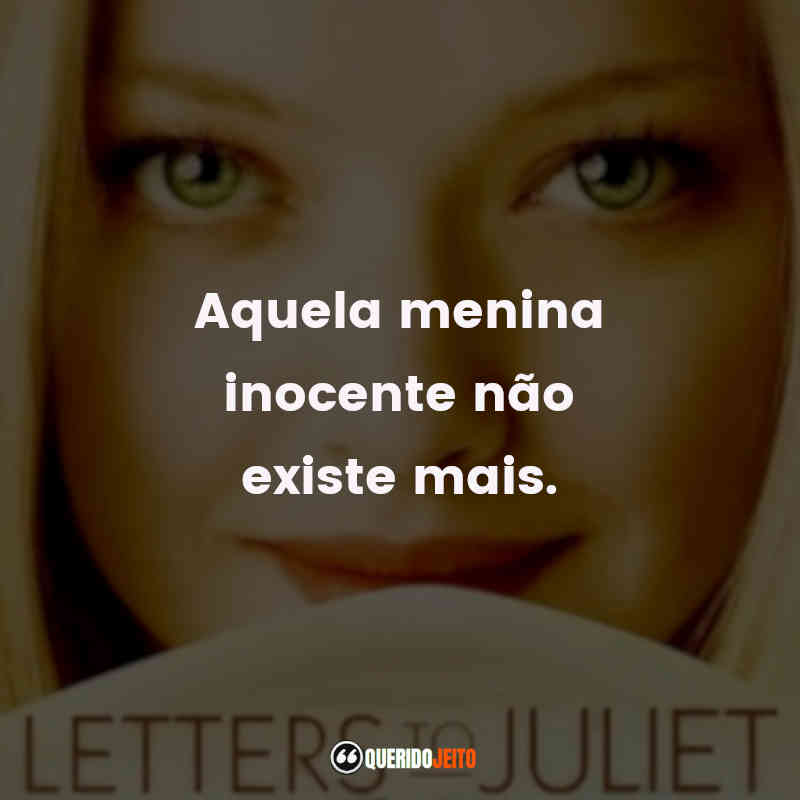 Frases do Cartas para Julieta