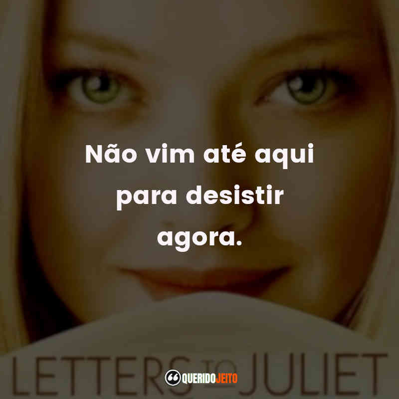 Frases Românticas de Cartas para Julieta