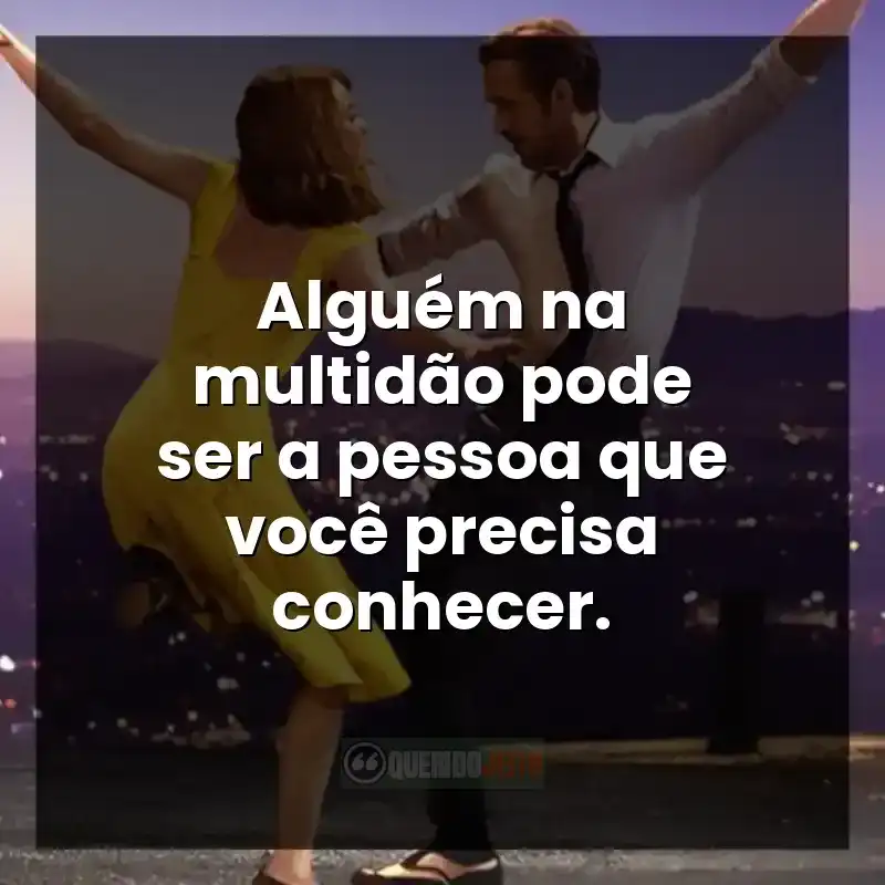 Alguém na multidão pode ser a pessoa que você precisa conhecer.
