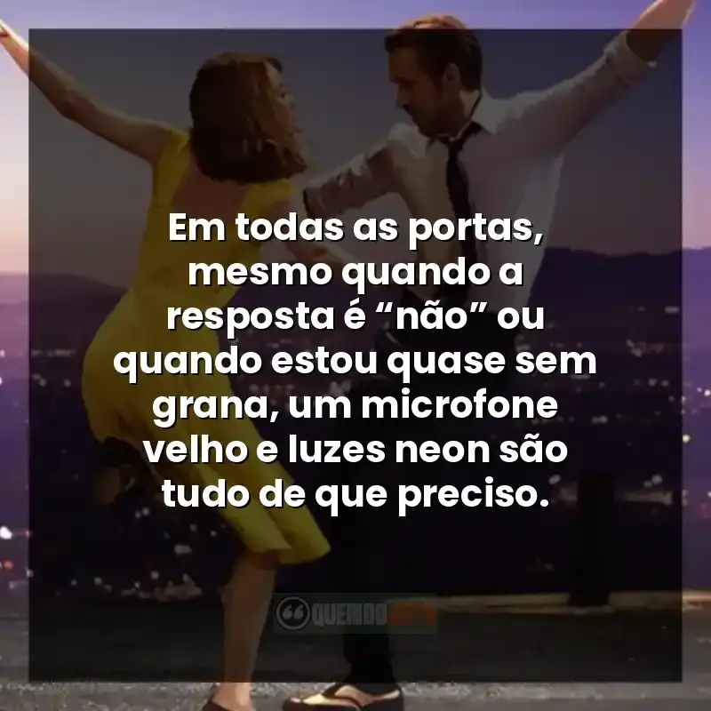 Em todas as portas, mesmo quando a resposta é “não” ou quando estou quase sem grana, um microfone velho e luzes neon são tudo de que preciso.