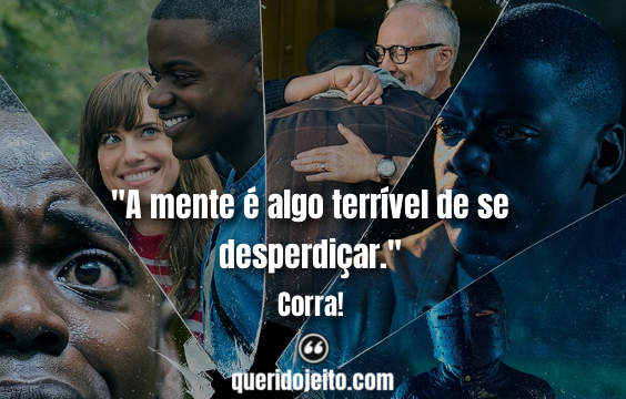 Frases Corra!, Frases Chris Washington, 