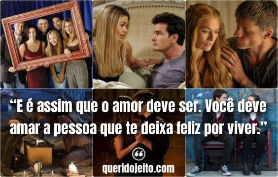 frases sobre o amor das series