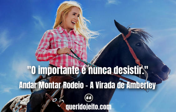 Frases Amberley Snyder, Frases Stacy. 