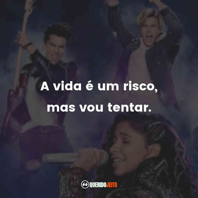 "A vida é um risco, mas vou tentar." Frases Julie and the Phantoms