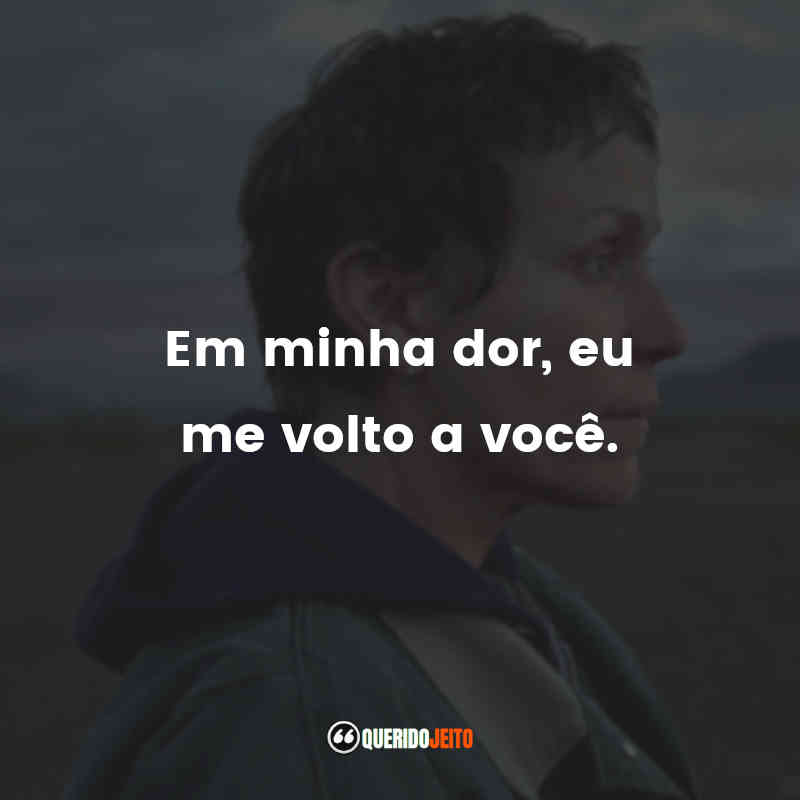 Em minha dor, eu me volto a você. Nomadland (Filme)