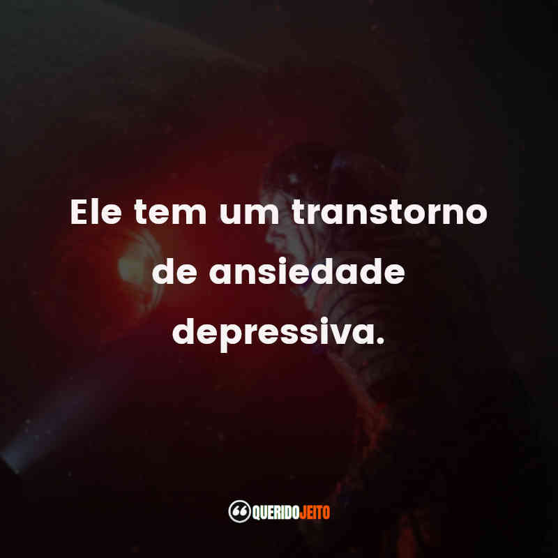 "Ele tem um transtorno de ansiedade depressiva." Frases do Filme Estranho Passageiro: Sputnik