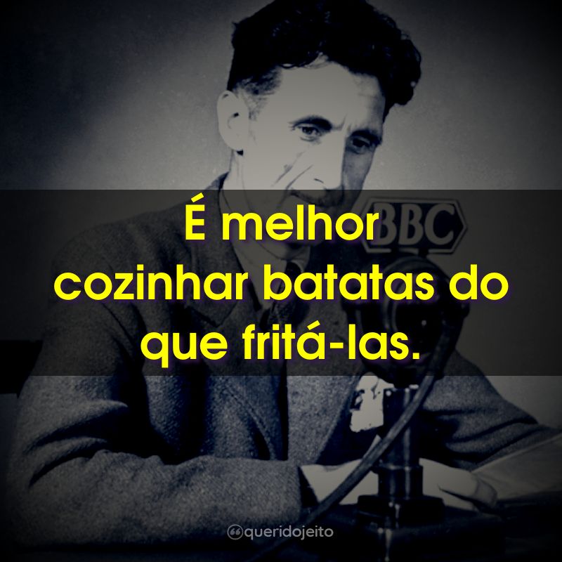 É melhor cozinhar batatas do que fritá-las.