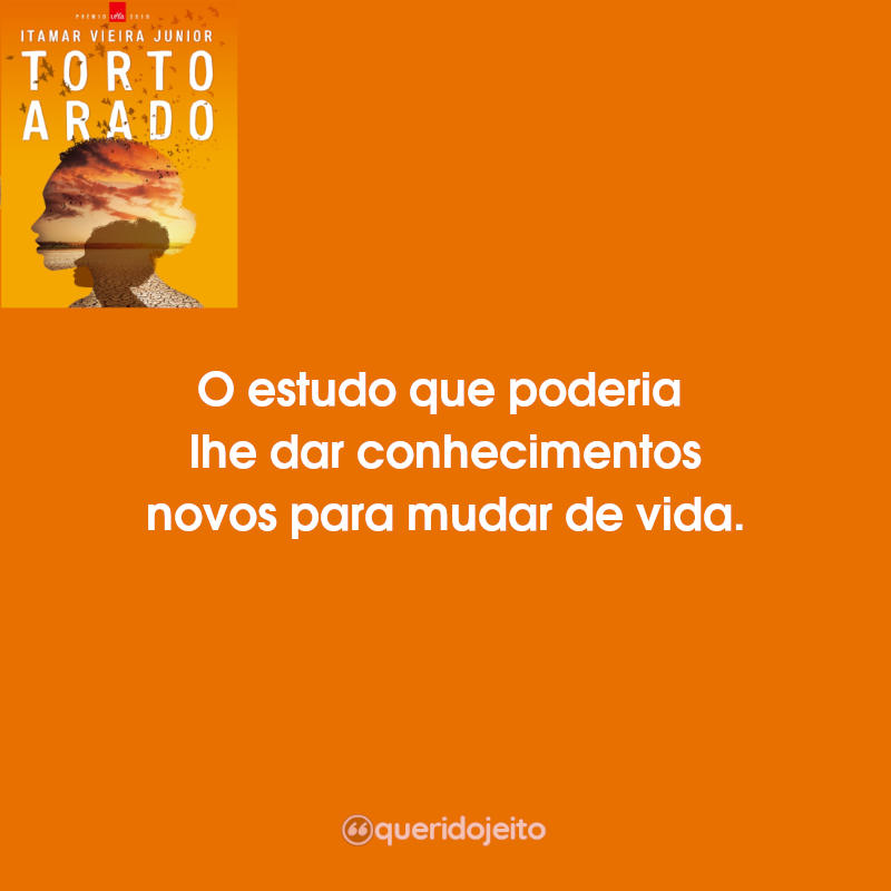 Frases Torto Arado: O estudo que poderia lhe dar conhecimentos novos para mudar de vida.