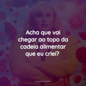 Acha que vai chegar ao topo da cadeia alimentar que eu criei?