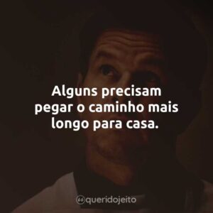 Alguns precisam pegar o caminho mais longo para casa.