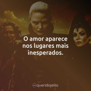 O amor aparece nos lugares mais inesperados.