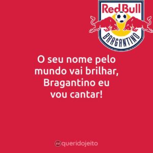 Eu vou cantar o jogo inteiro pra você vencer meu Bragantino!