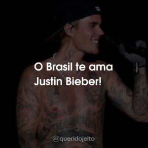 O Brasil te ama Justin Bieber!