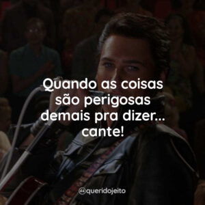 Quando as coisas são perigosas demais pra dizer… cante!