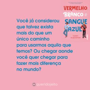 Você já considerou que talvez exista mais do que um único caminho para usarmos aquilo que temos? Ou chegar aonde você quer chegar para fazer mais diferença no mundo?