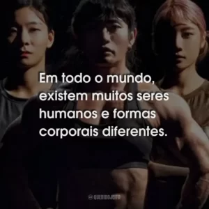 Em todo o mundo, existem muitos seres humanos e formas corporais diferentes.