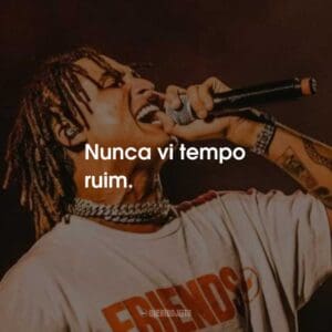 Nunca vi tempo ruim.