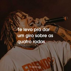 Te levo pra dar um giro sobre as quatro rodas.