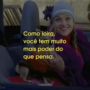 Como loira, você tem muito mais poder do que pensa.