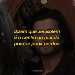 Dizem que Jerusalém é o centro do mundo para se pedir perdão.