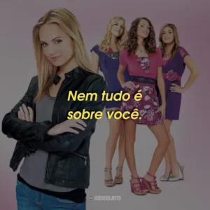 Nem tudo é sobre você.