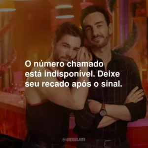 O número chamado está indisponível. Deixe seu recado após o sinal.