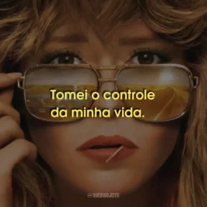 Tomei o controle da minha vida.