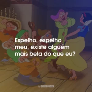 Espelho, espelho meu, existe alguém mais bela do que eu?