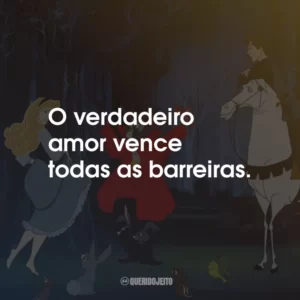 O verdadeiro amor vence todas as barreiras.