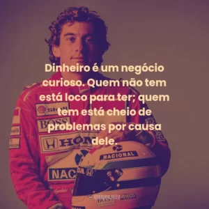 Dinheiro é um negócio curioso. Quem não tem está loco para ter; quem tem está cheio de problemas por causa dele.