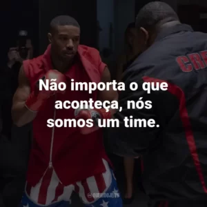 Não importa o que aconteça, nós somos um time. – Bianca