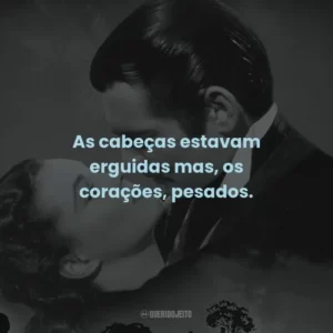 As cabeças estavam erguidas mas, os corações, pesados.