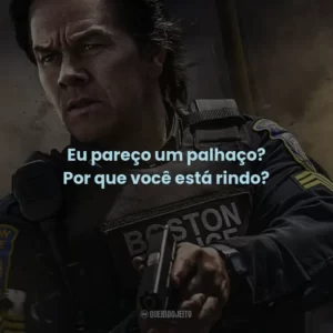 Eu pareço um palhaço? Por que você está rindo?