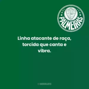 Linha atacante de raça, torcida que canta e vibra.