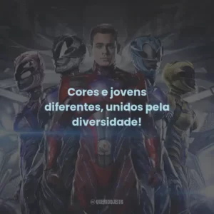 Cores e jovens diferentes, unidos pela diversidade!