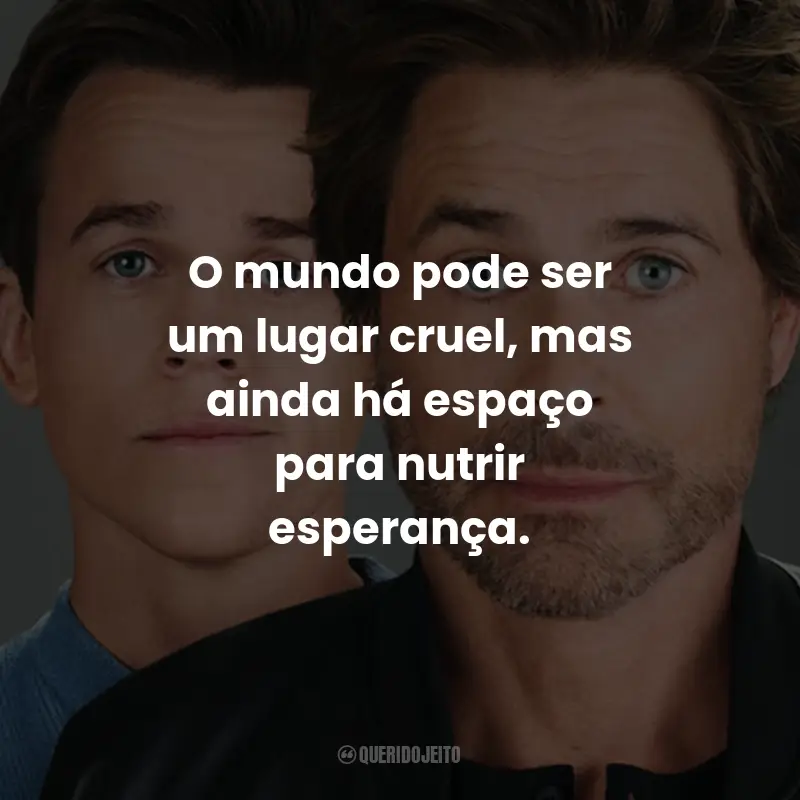 Frases da Série Instável: O mundo pode ser um lugar cruel, mas ainda há espaço para nutrir esperança.
