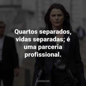 Quartos separados, vidas separadas; é uma parceria profissional.