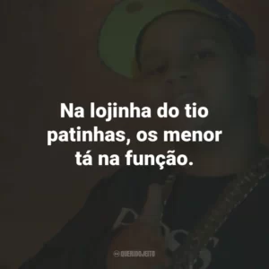 Na lojinha do tio patinhas, os menor tá na função.