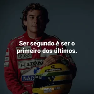 Ser segundo é ser o primeiro dos últimos.