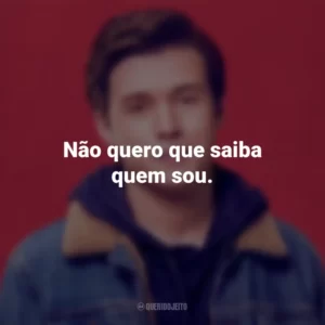 Não quero que saiba quem sou. Com Amor, Simon (Filme)