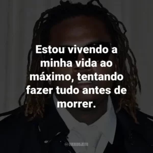 Estou vivendo a minha vida ao máximo, tentando fazer tudo antes de morrer. – de Met Gala.
