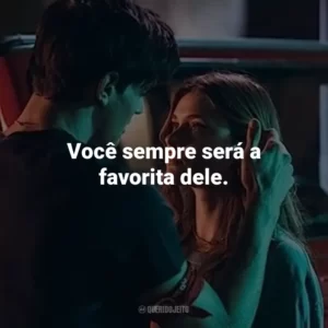 Você sempre será a favorita dele. Minha Culpa (Filme)