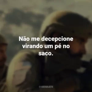 Não me decepcione virando um pé no saco. O Pacto (Filme)
