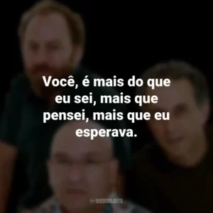 Você, é mais do que eu sei, mais que pensei, mais que eu esperava. Os Paralamas do Sucesso