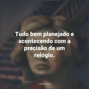Tudo bem planejado e acontecendo com a precisão de um relógio. A Noite das Bruxas (Livro)