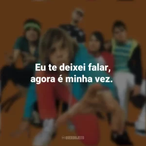 Eu te deixei falar, agora é minha vez. Banda Cine