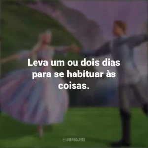 Leva um ou dois dias para se habituar às coisas. Barbie: Lago dos Cisnes (Filme)