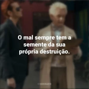 O mal sempre tem a semente da sua própria destruição. Belas Maldições (Série)