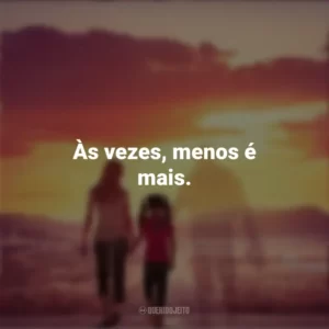 Às vezes, menos é mais. Com Deus no Caminho (Filme)